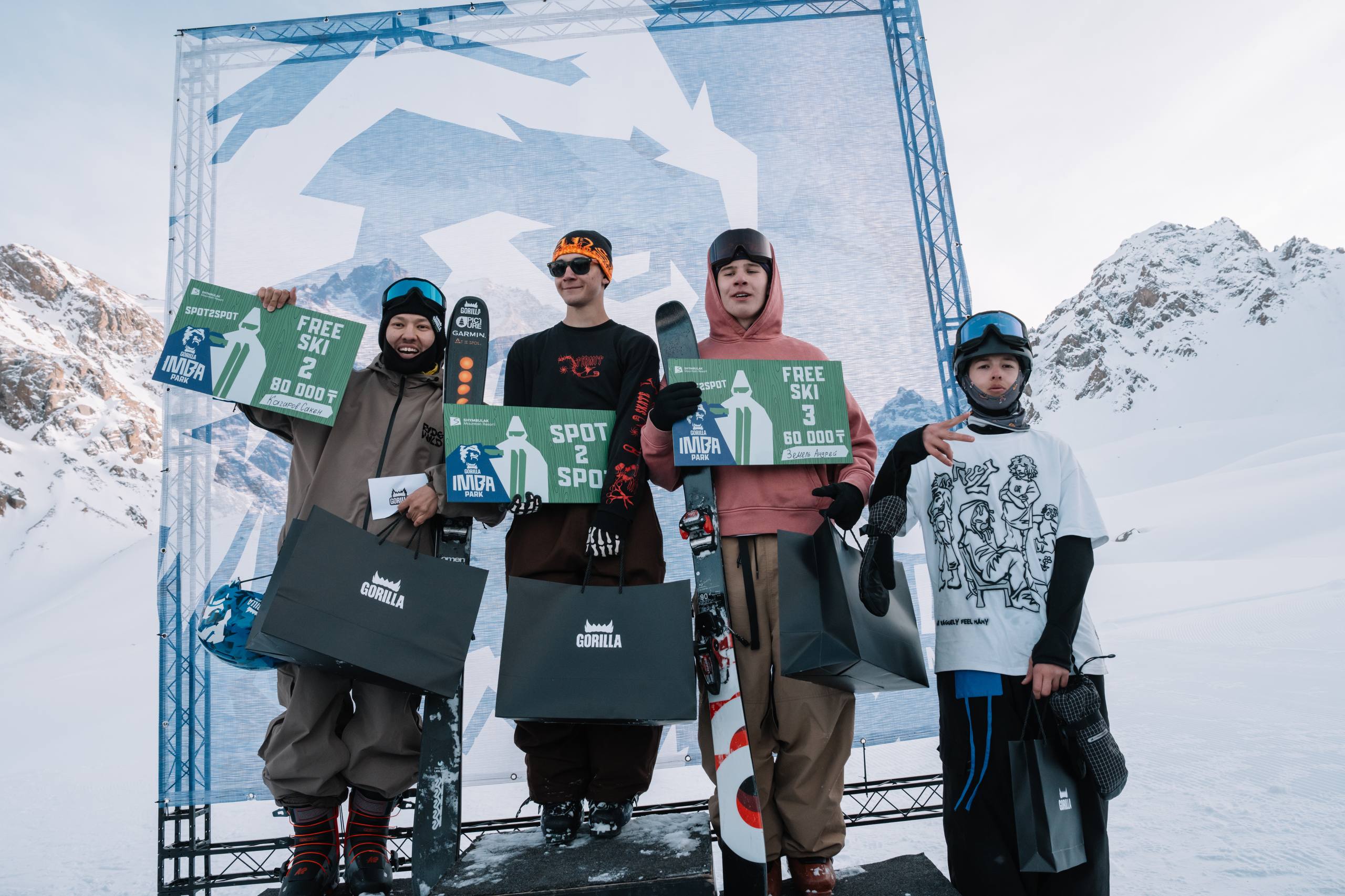 GORILLA IMBA PARK "SPOT TO SPOT" CONTEST | FreeSki M